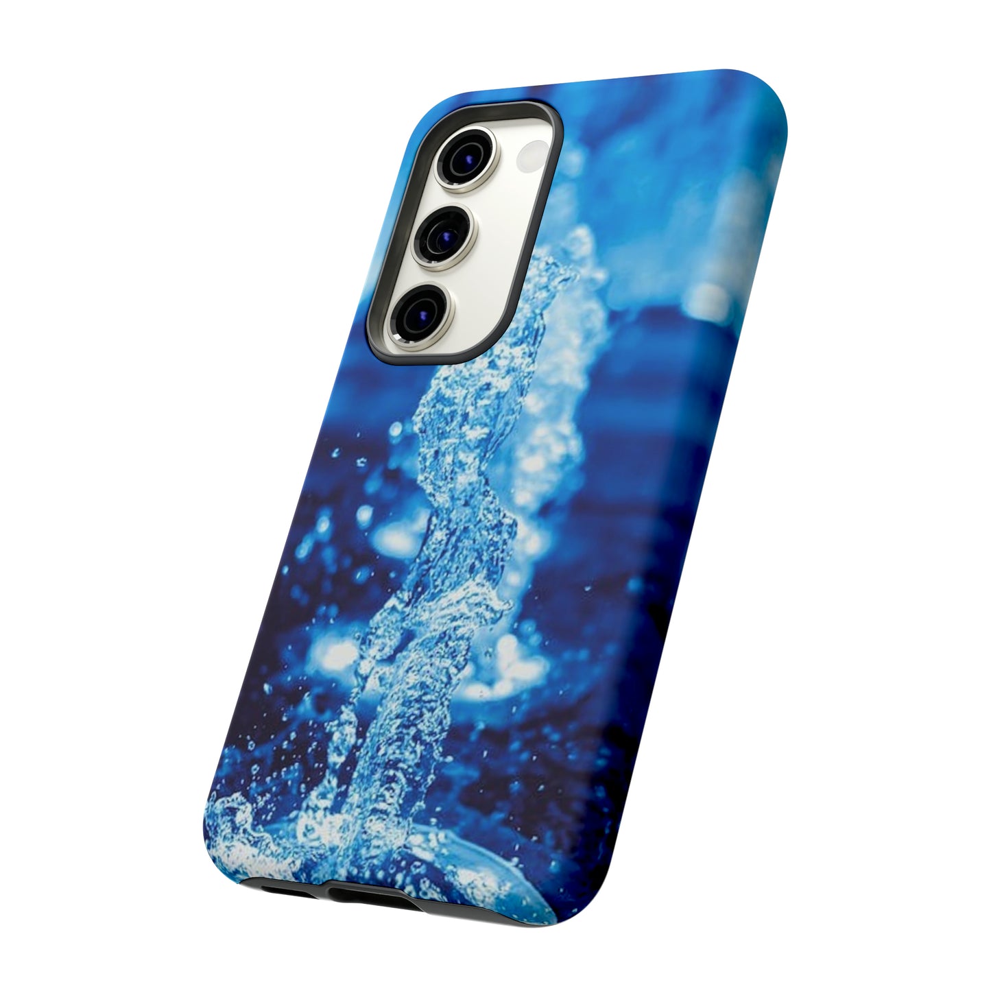 Samsung Case, Blue Splash (Samsung S10 - Samsung S23)