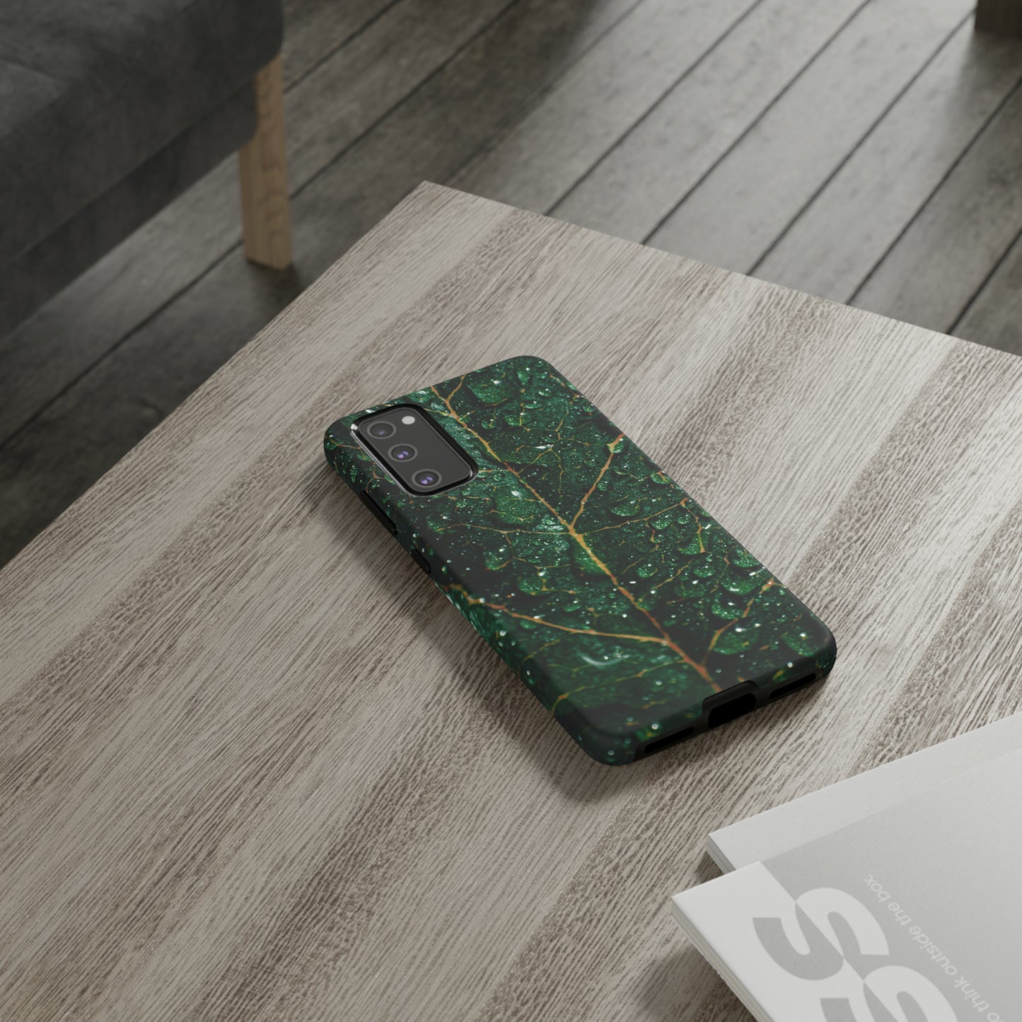 Samsung Case, Wet Leaf (Samsung S10 - Samsung S23)