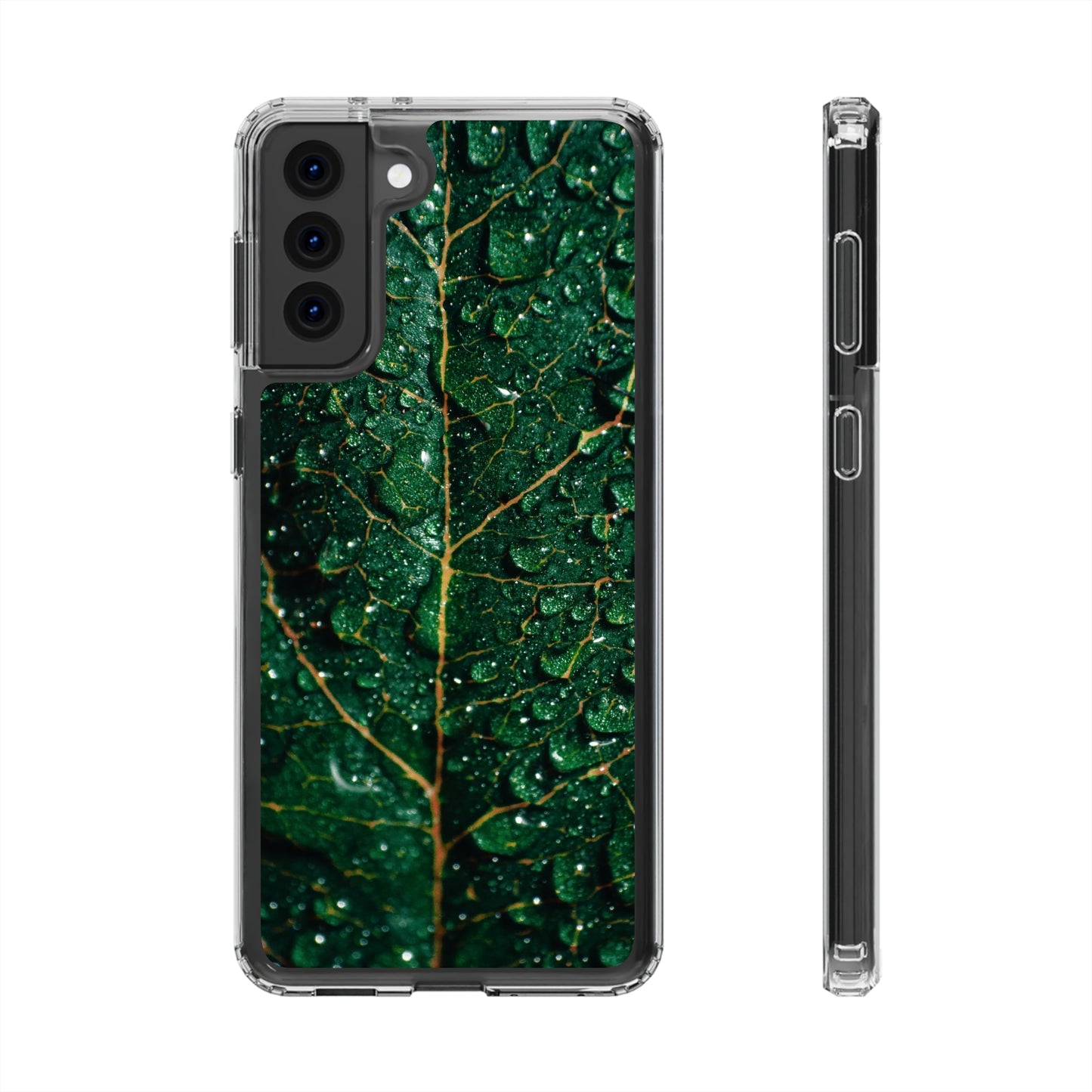 Samsung Case, Wet Leaf (Samsung S21 - Samsung S22)