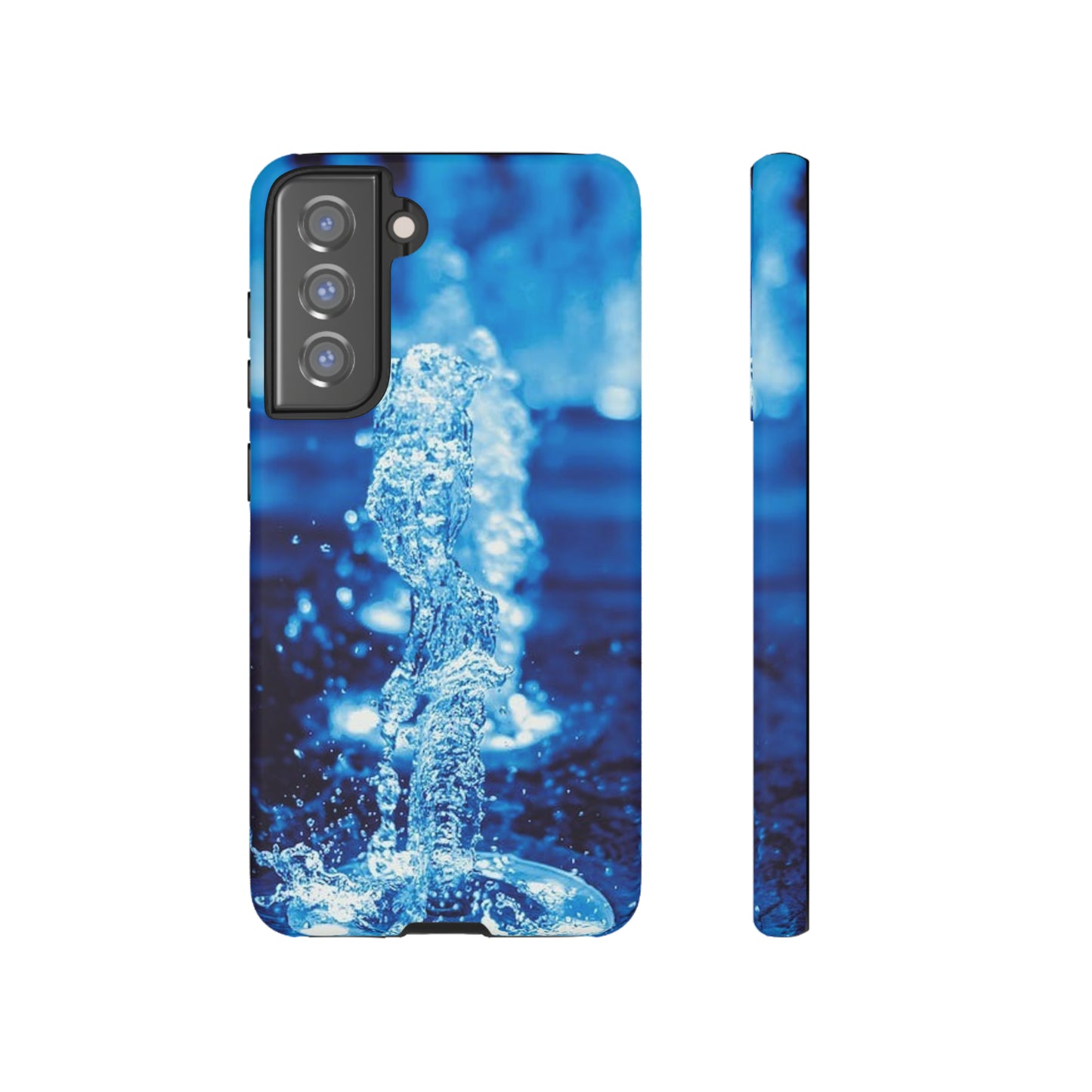 Samsung Case, Blue Splash (Samsung S10 - Samsung S23)