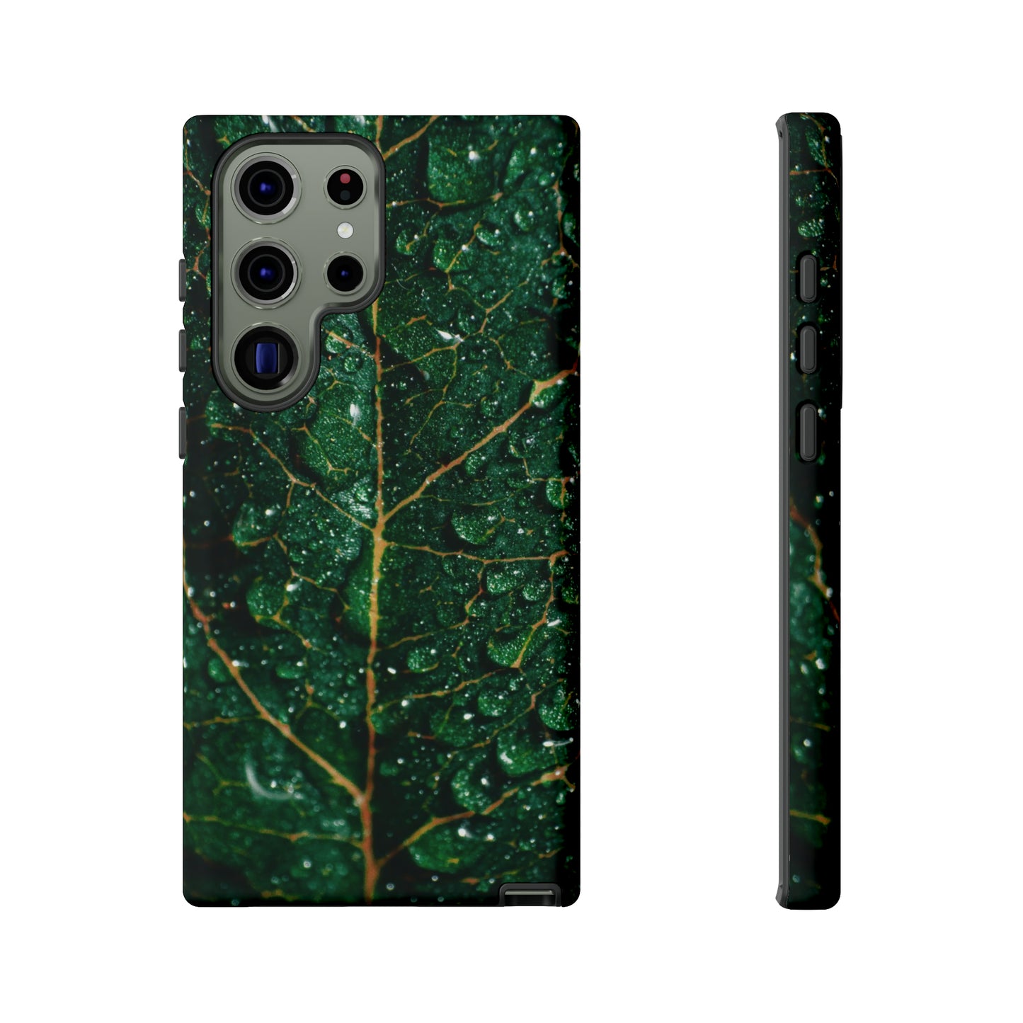 Samsung Case, Wet Leaf (Samsung S10 - Samsung S23)