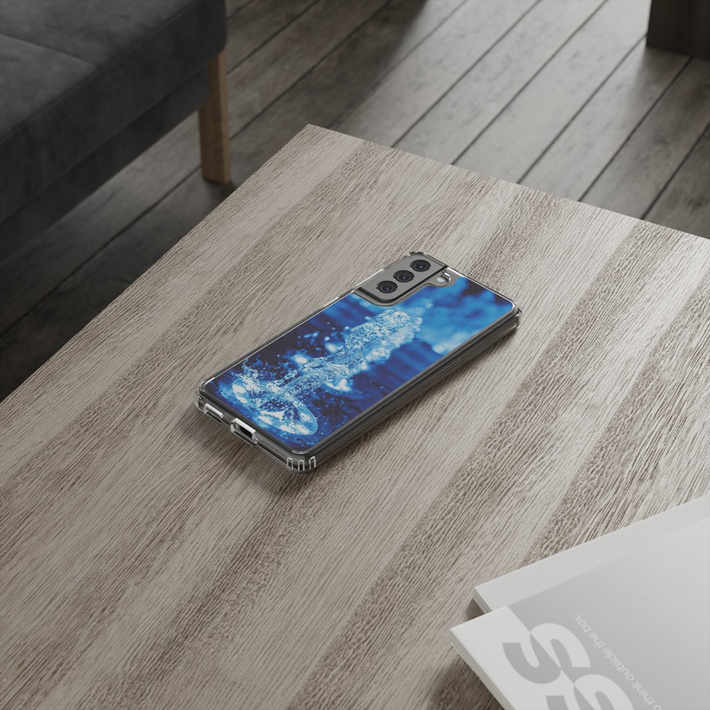 Samsung Case, Blue Splash (Samsung S21 - Samsung S22)