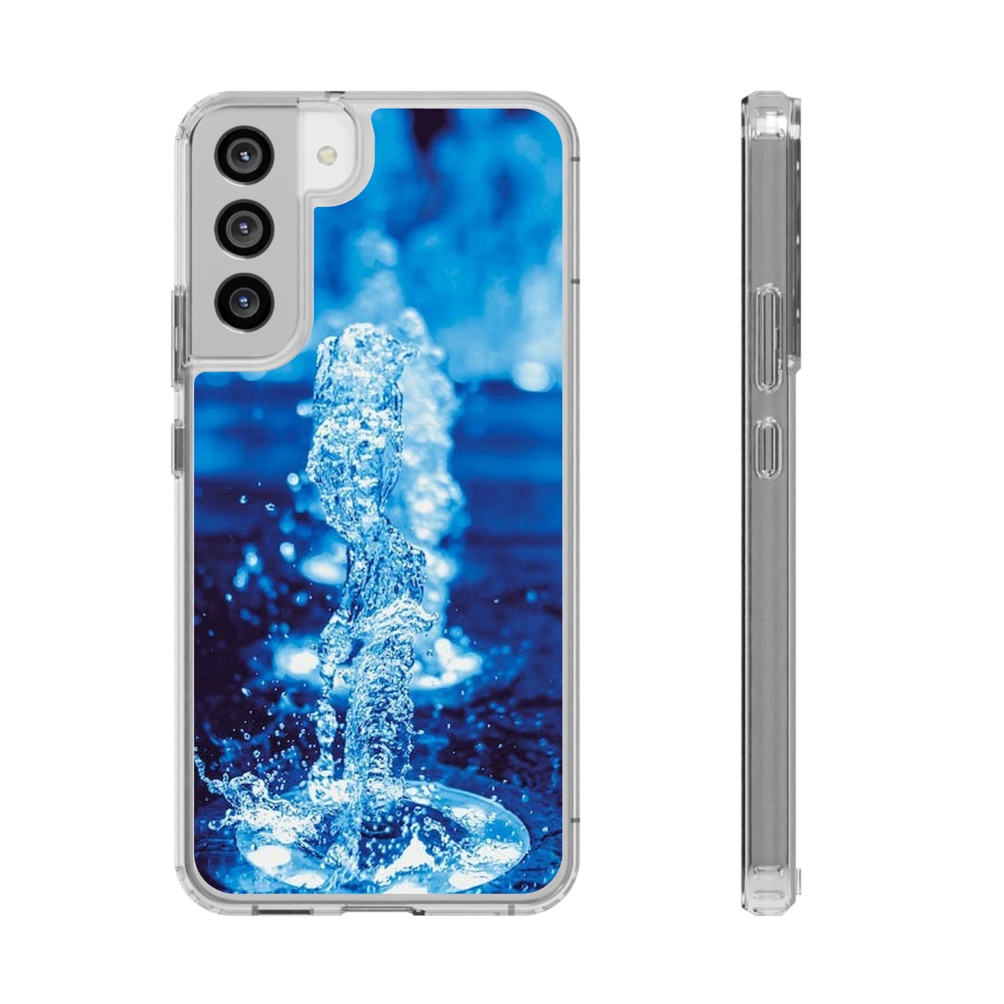 Samsung Case, Blue Splash (Samsung S21 - Samsung S22)