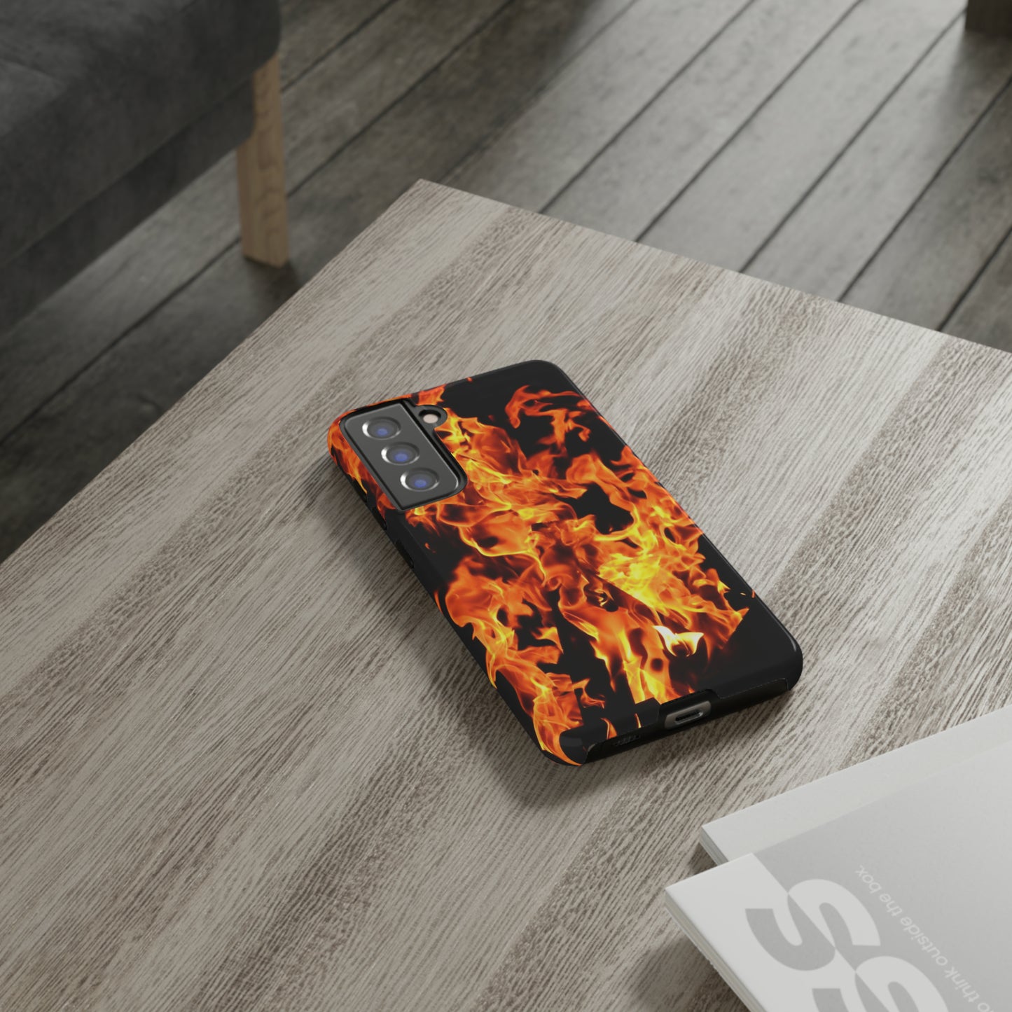 Samsung Case, Flames (Samsung S10 - Samsung S23)