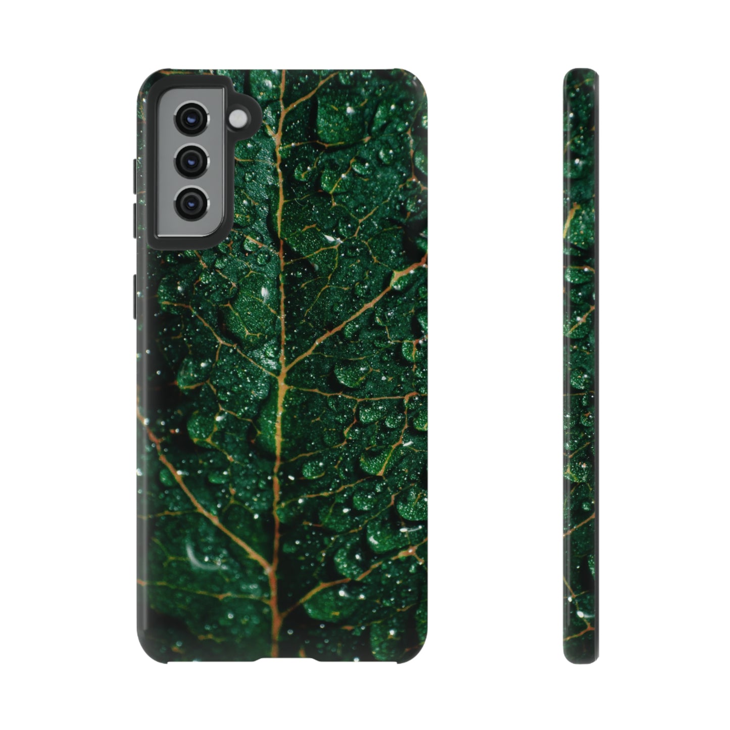 Samsung Case, Wet Leaf (Samsung S10 - Samsung S23)