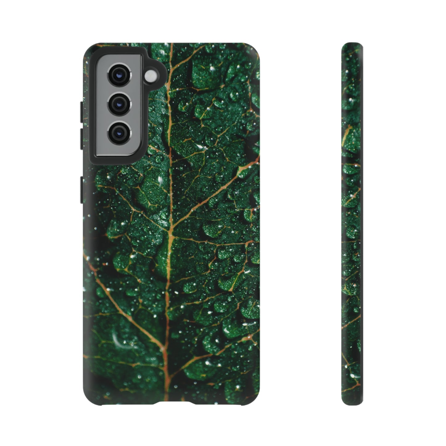 Samsung Case, Wet Leaf (Samsung S10 - Samsung S23)