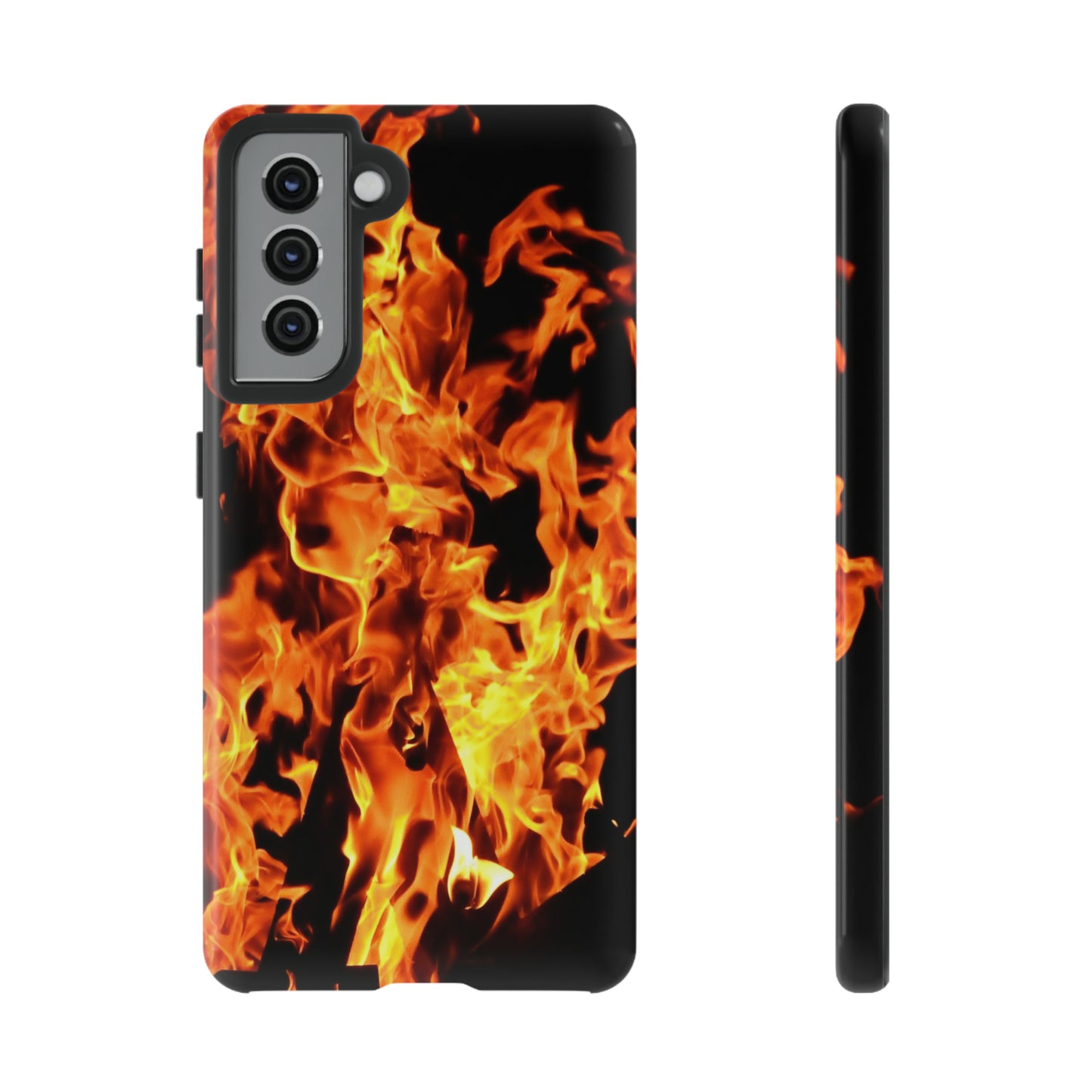 Samsung Case, Flames (Samsung S10 - Samsung S23)