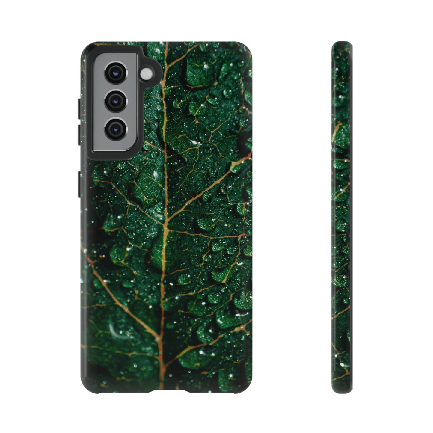 Samsung Case, Wet Leaf (Samsung S10 - Samsung S23)