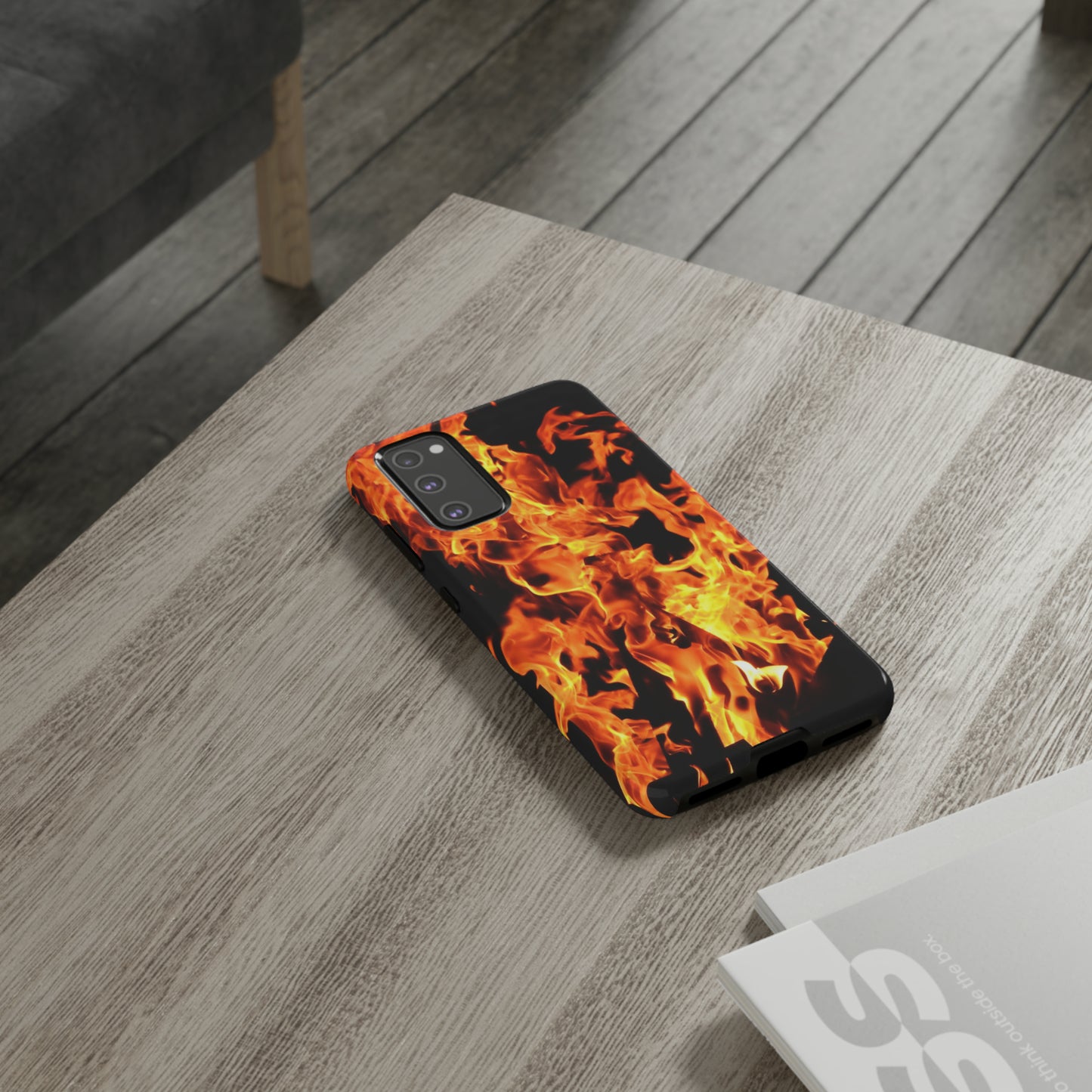 Samsung Case, Flames (Samsung S10 - Samsung S23)