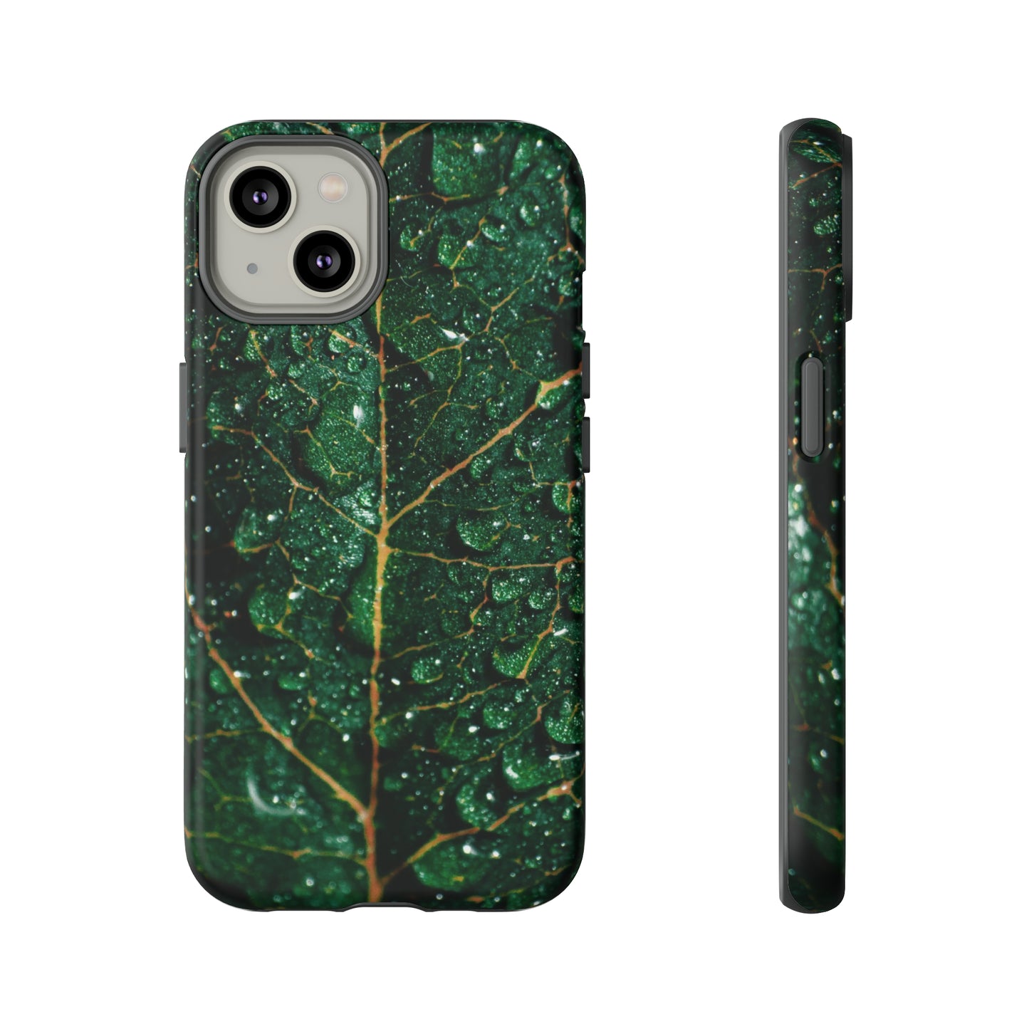 iPhone Cases, Wet Leaf (iPhone 8 - iPhone 15)