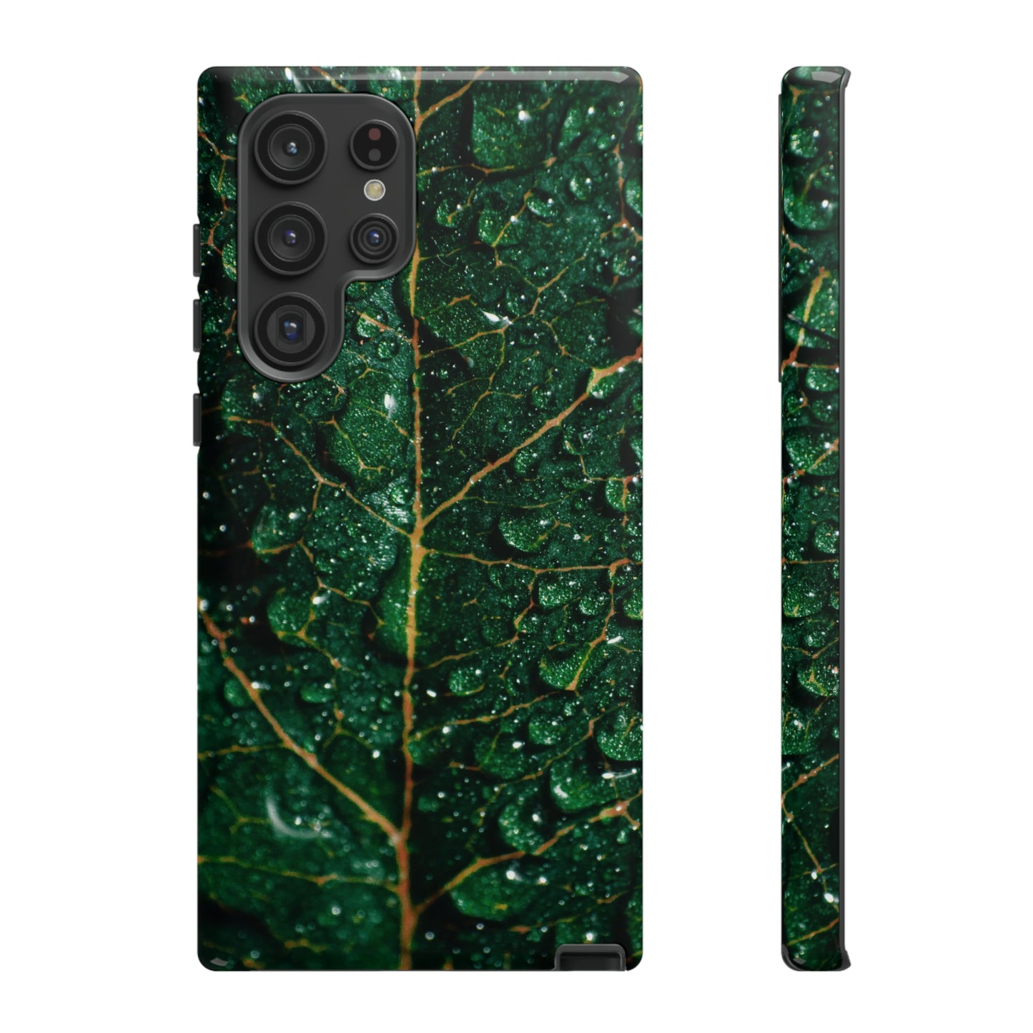 Samsung Case, Wet Leaf (Samsung S10 - Samsung S23)