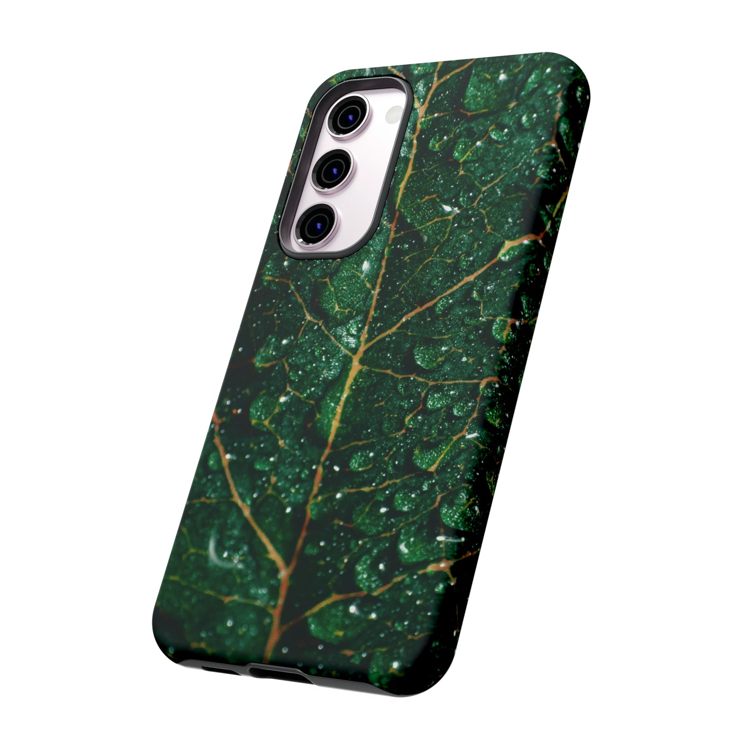 Samsung Case, Wet Leaf (Samsung S10 - Samsung S23)