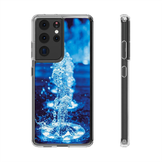 Samsung Case, Blue Splash (Samsung S21 - Samsung S22)