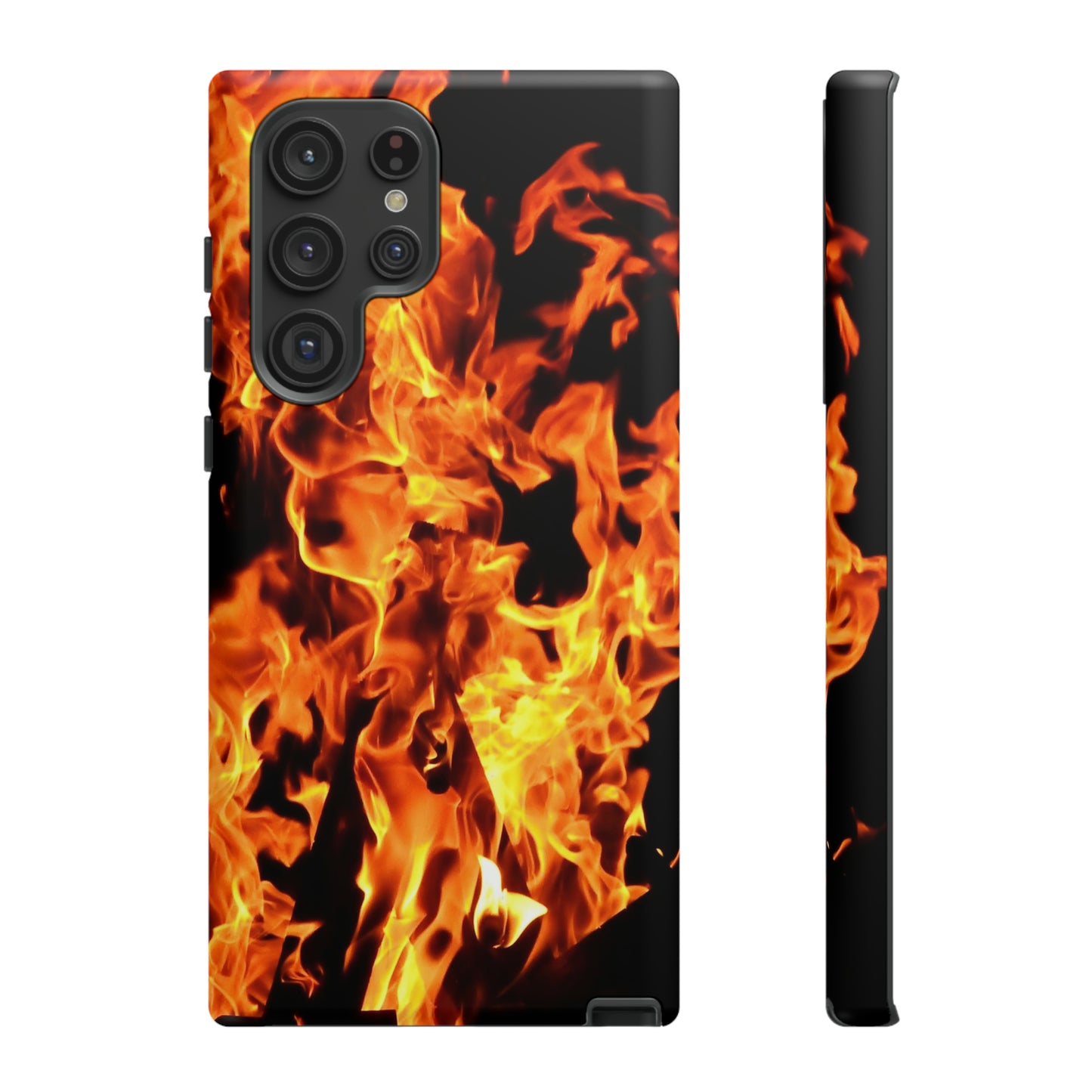 Samsung Case, Flames (Samsung S10 - Samsung S23)