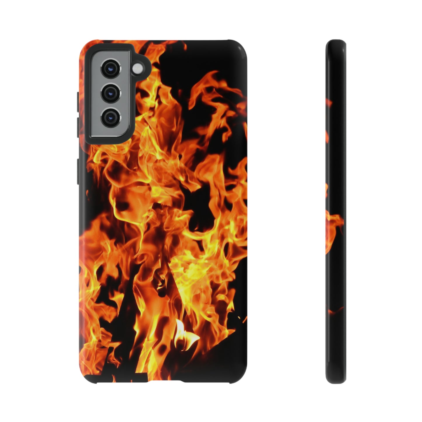 Samsung Case, Flames (Samsung S10 - Samsung S23)