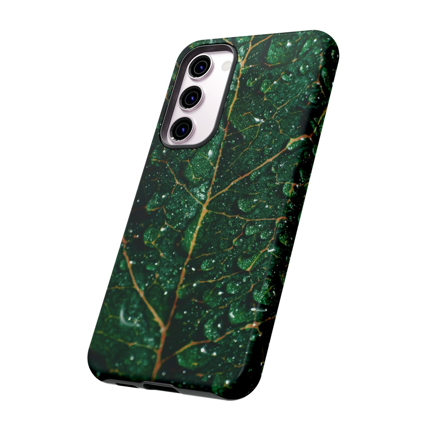 Samsung Case, Wet Leaf (Samsung S10 - Samsung S23)