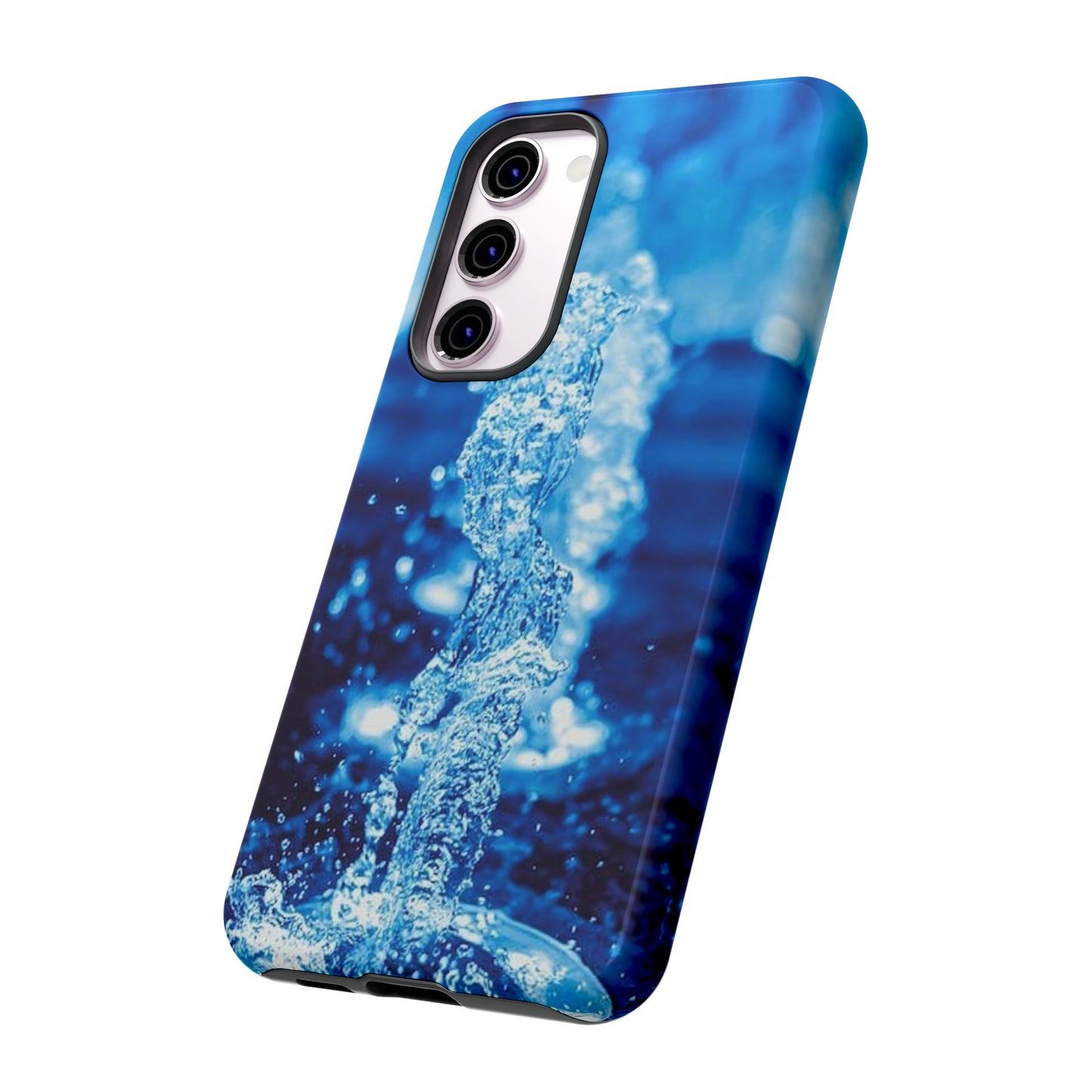 Samsung Case, Blue Splash (Samsung S10 - Samsung S23)