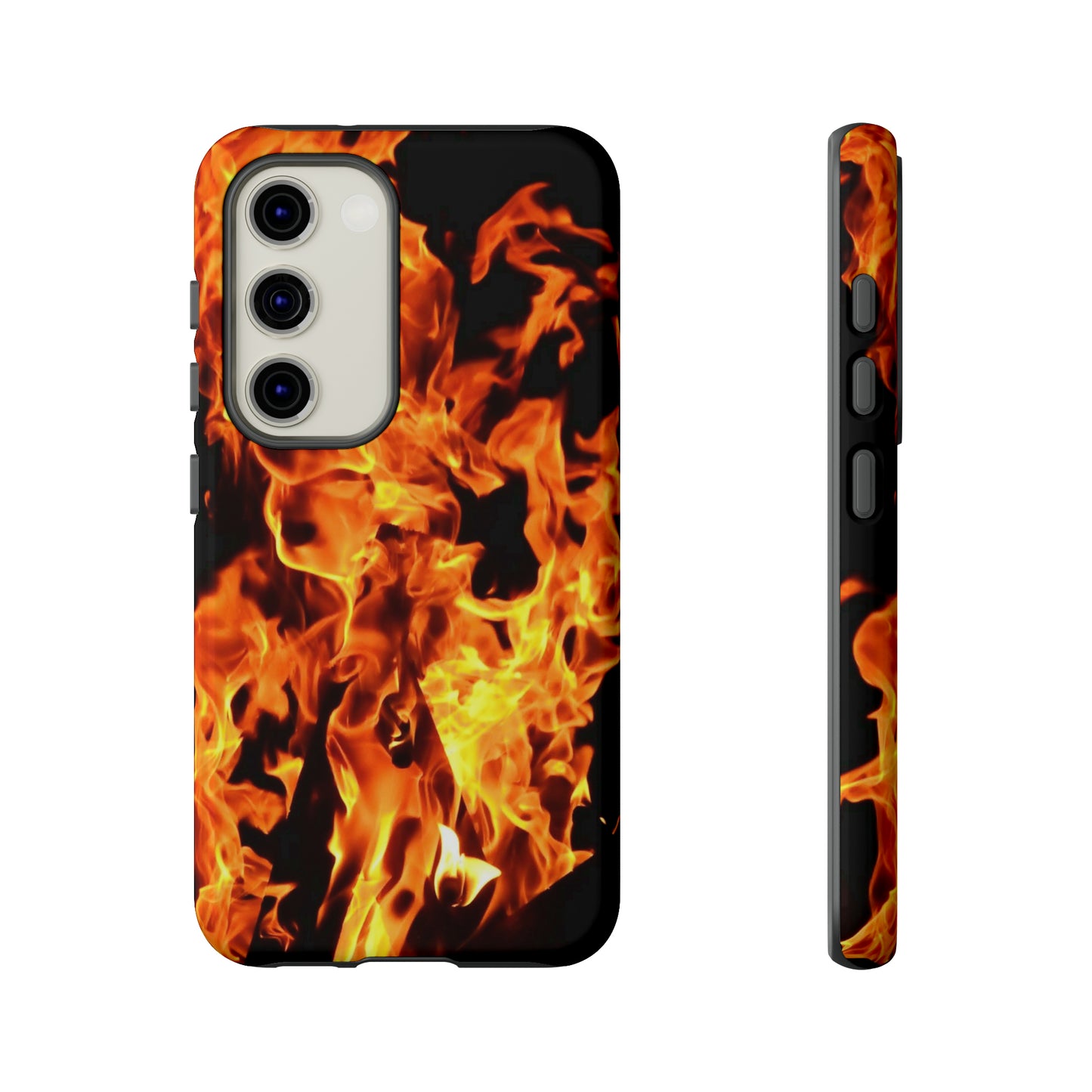 Samsung Case, Flames (Samsung S10 - Samsung S23)