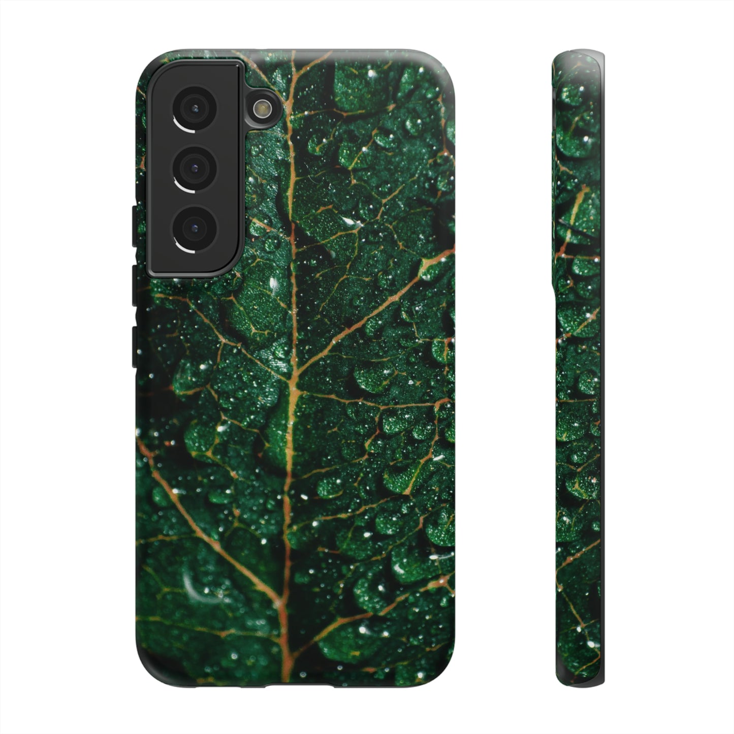 Samsung Case, Wet Leaf (Samsung S10 - Samsung S23)