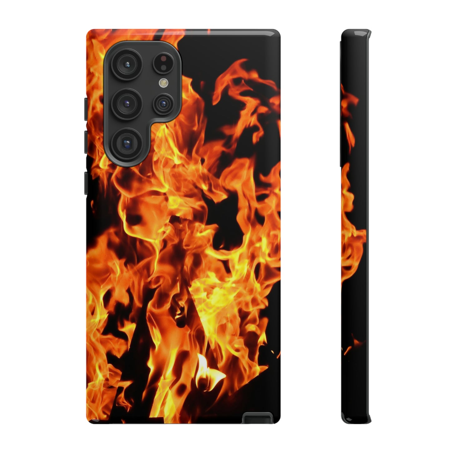 Samsung Case, Flames (Samsung S10 - Samsung S23)