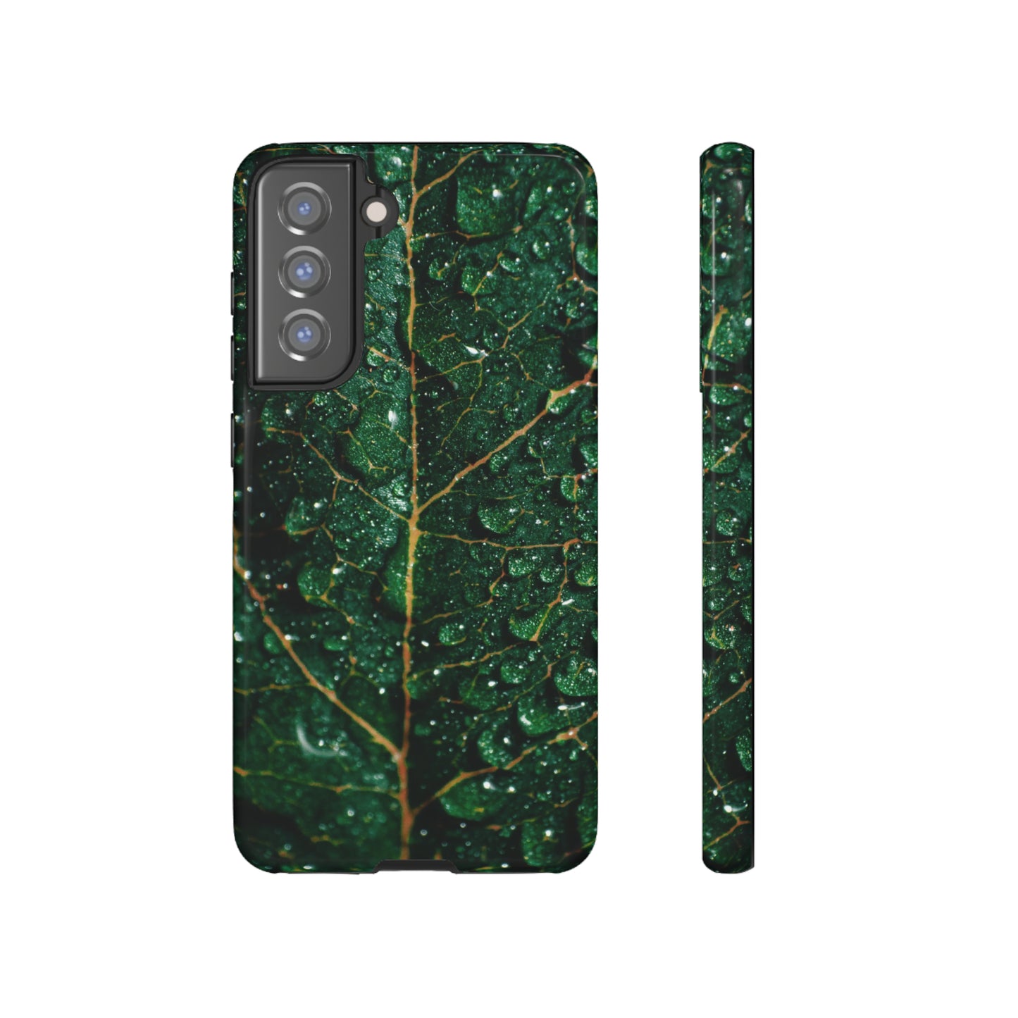 Samsung Case, Wet Leaf (Samsung S10 - Samsung S23)