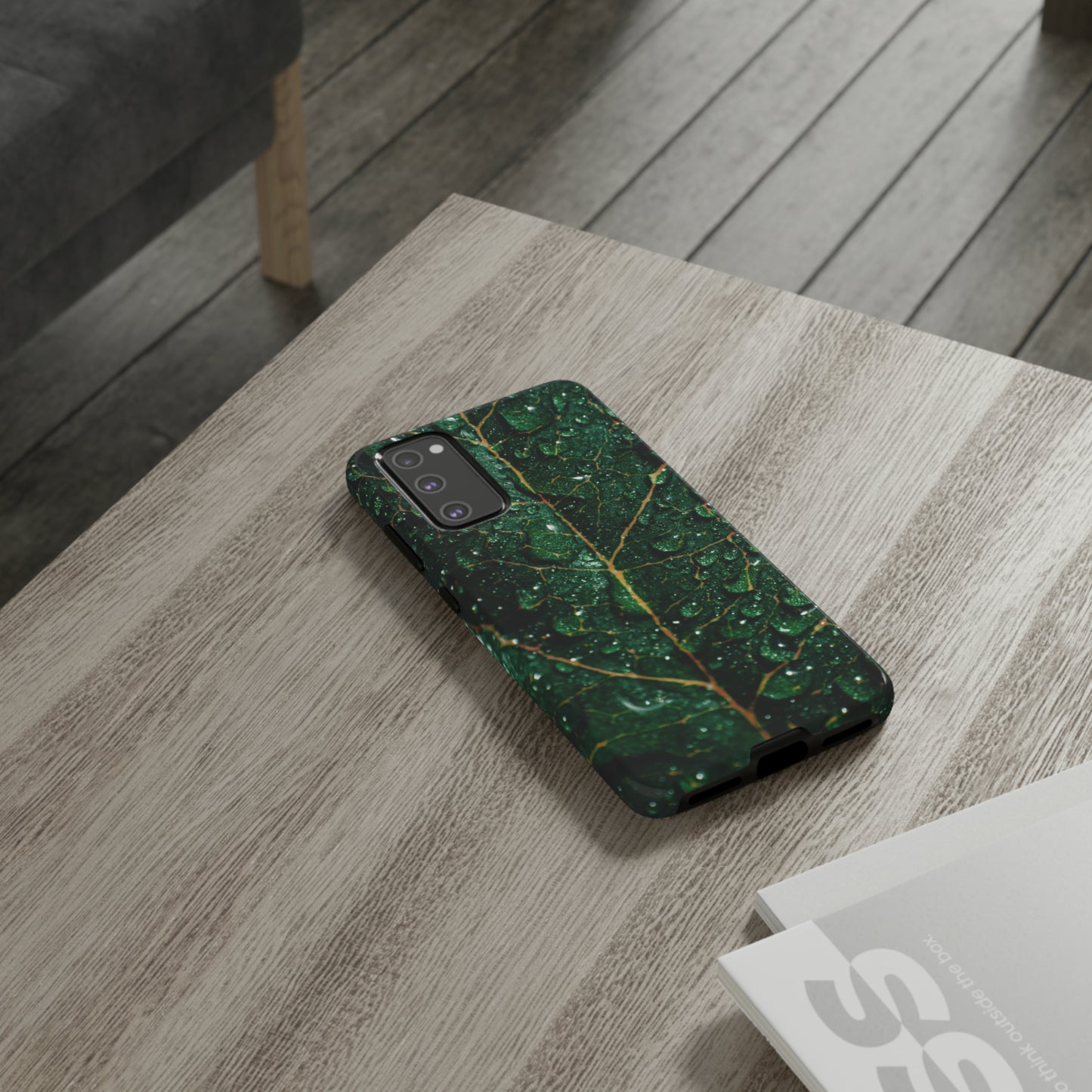 Samsung Case, Wet Leaf (Samsung S10 - Samsung S23)