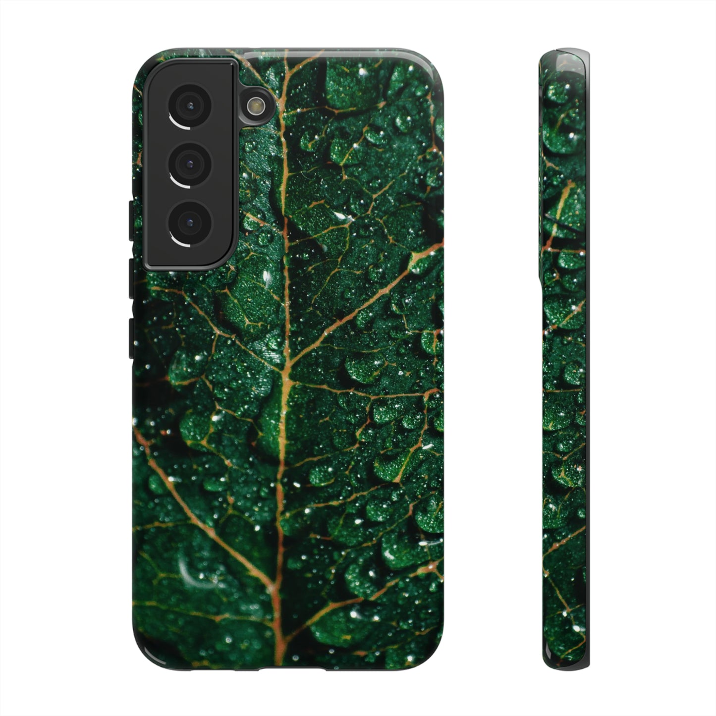 Samsung Case, Wet Leaf (Samsung S10 - Samsung S23)