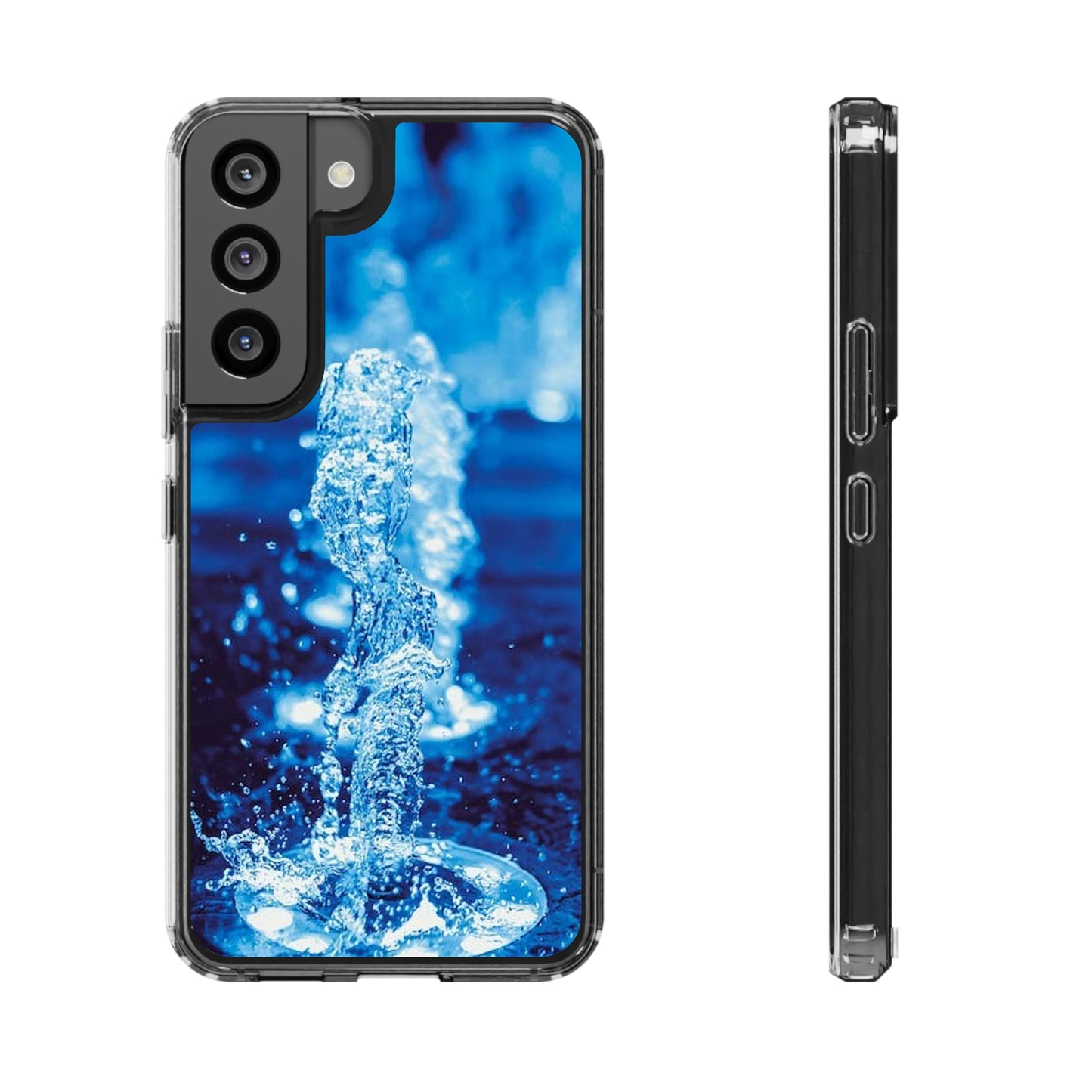 Samsung Case, Blue Splash (Samsung S21 - Samsung S22)