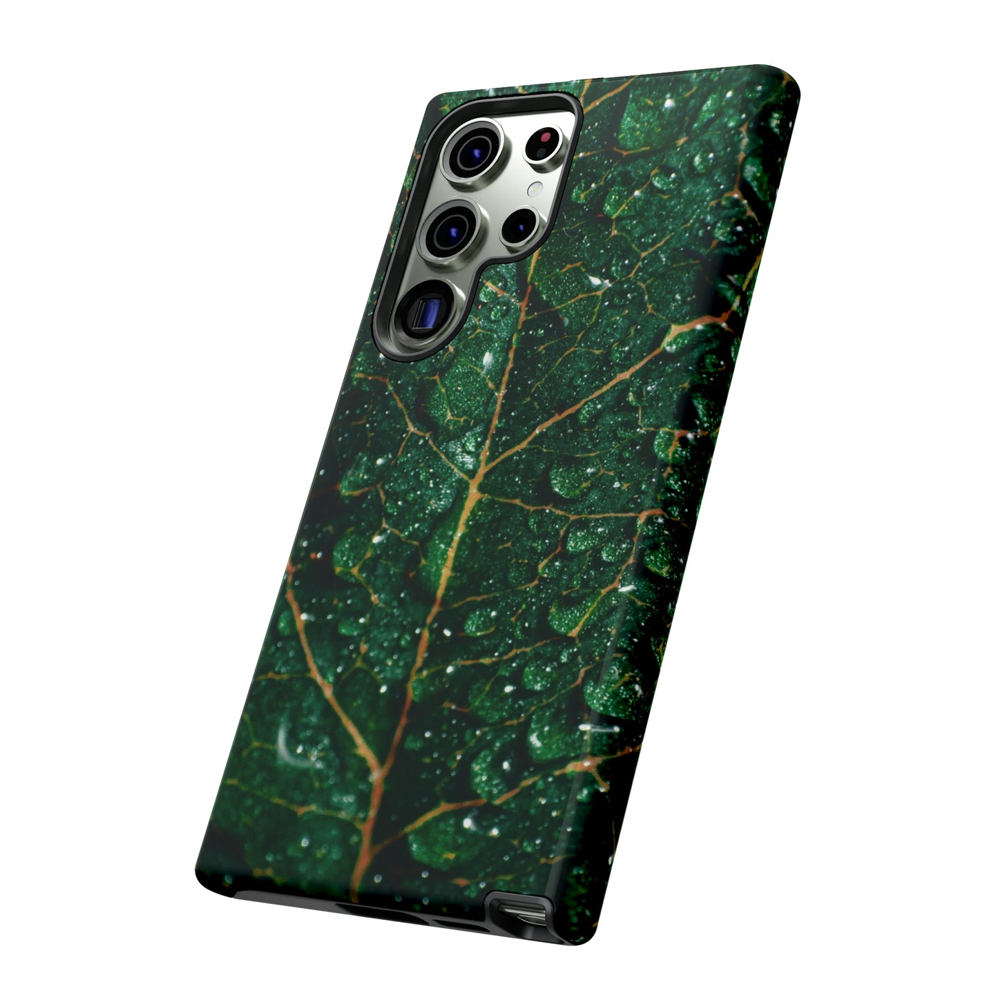 Samsung Case, Wet Leaf (Samsung S10 - Samsung S23)