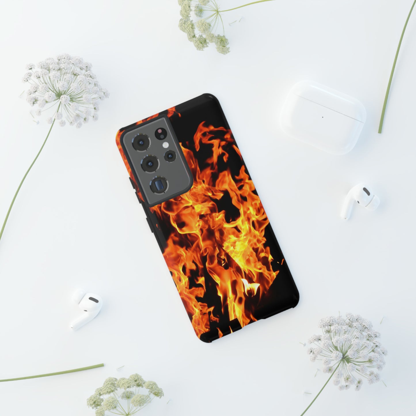 Samsung Case, Flames (Samsung S10 - Samsung S23)