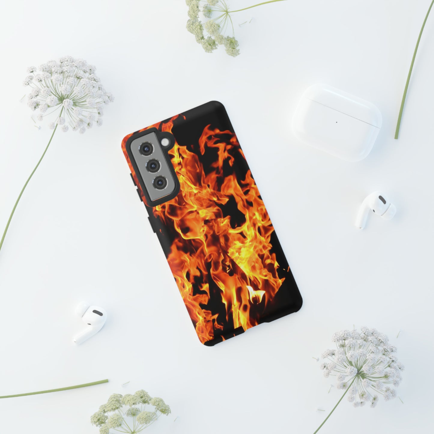 Samsung Case, Flames (Samsung S10 - Samsung S23)