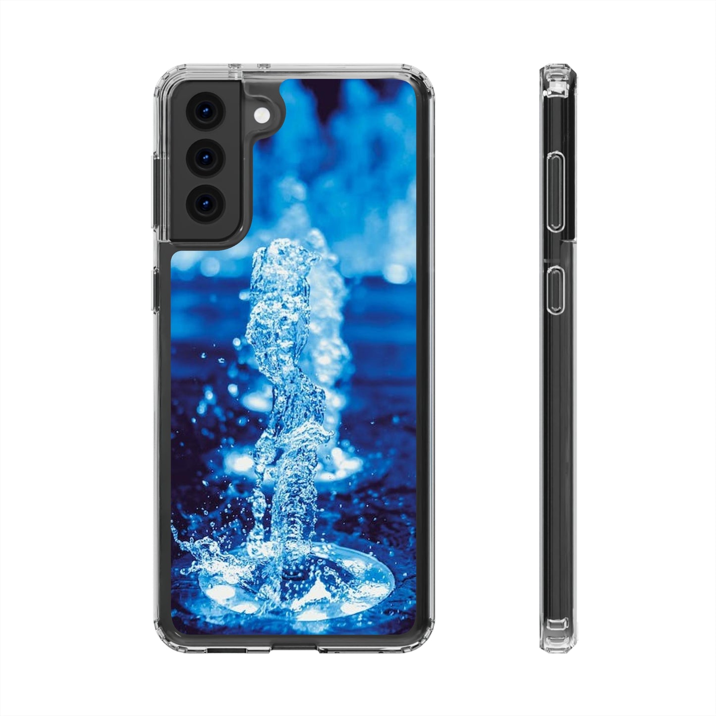 Samsung Case, Blue Splash (Samsung S21 - Samsung S22)