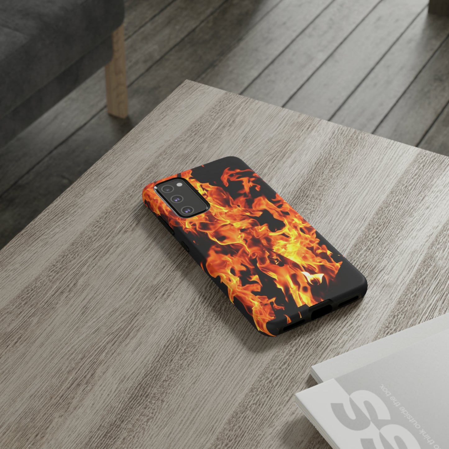 Samsung Case, Flames (Samsung S10 - Samsung S23)