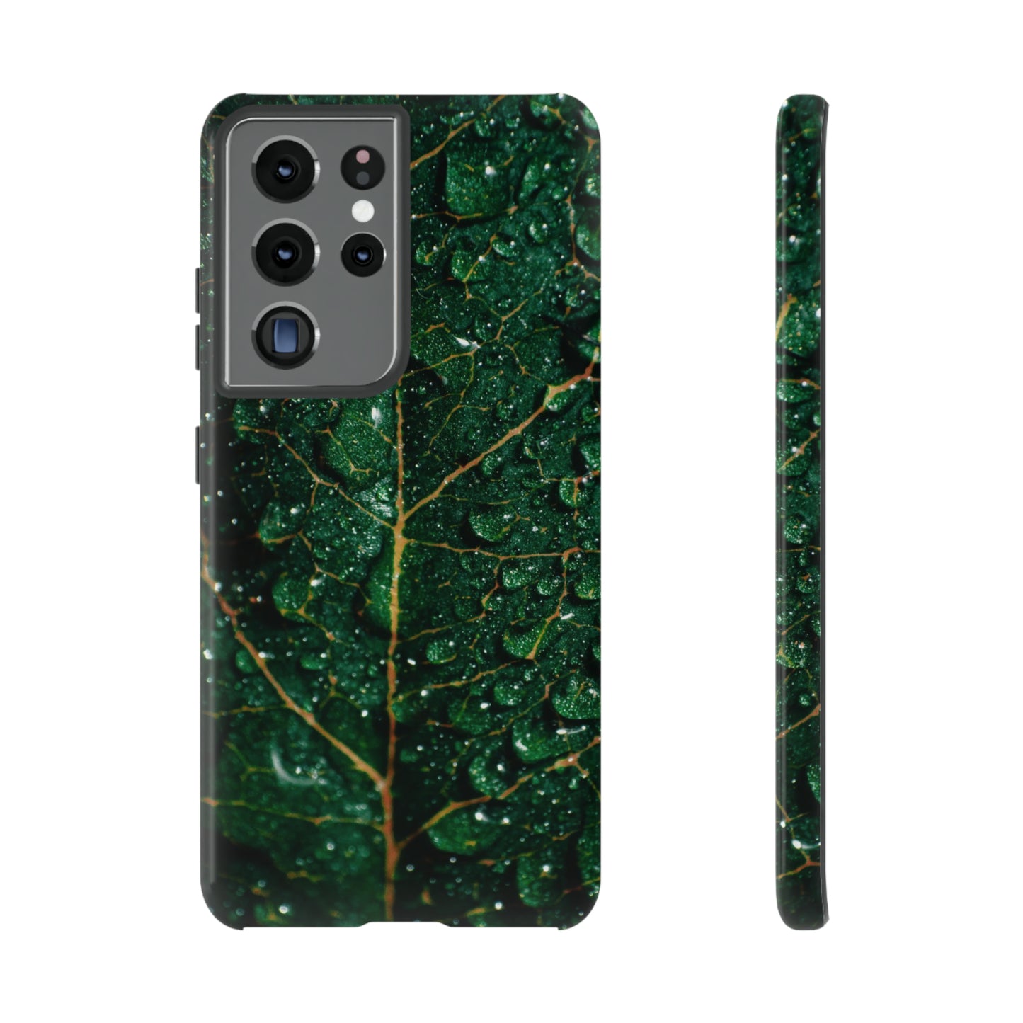 Samsung Case, Wet Leaf (Samsung S10 - Samsung S23)