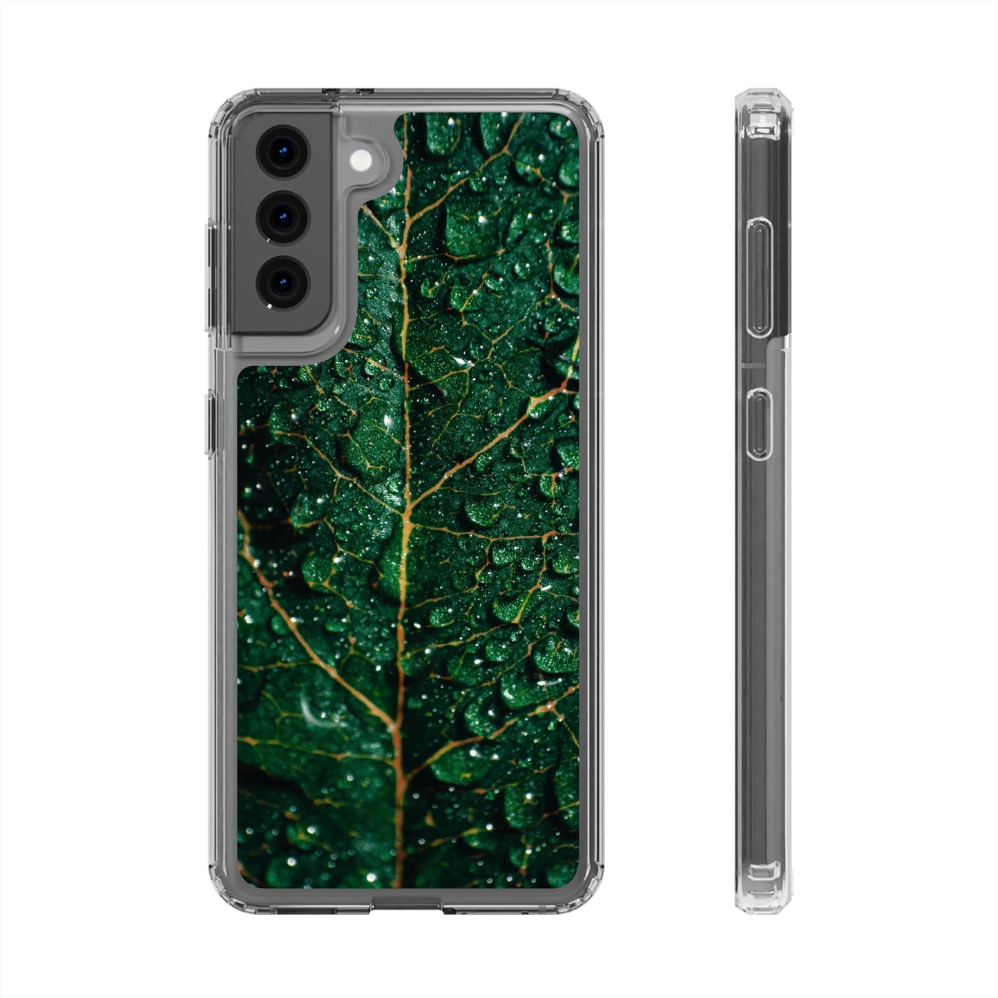 Samsung Case, Wet Leaf (Samsung S21 - Samsung S22)