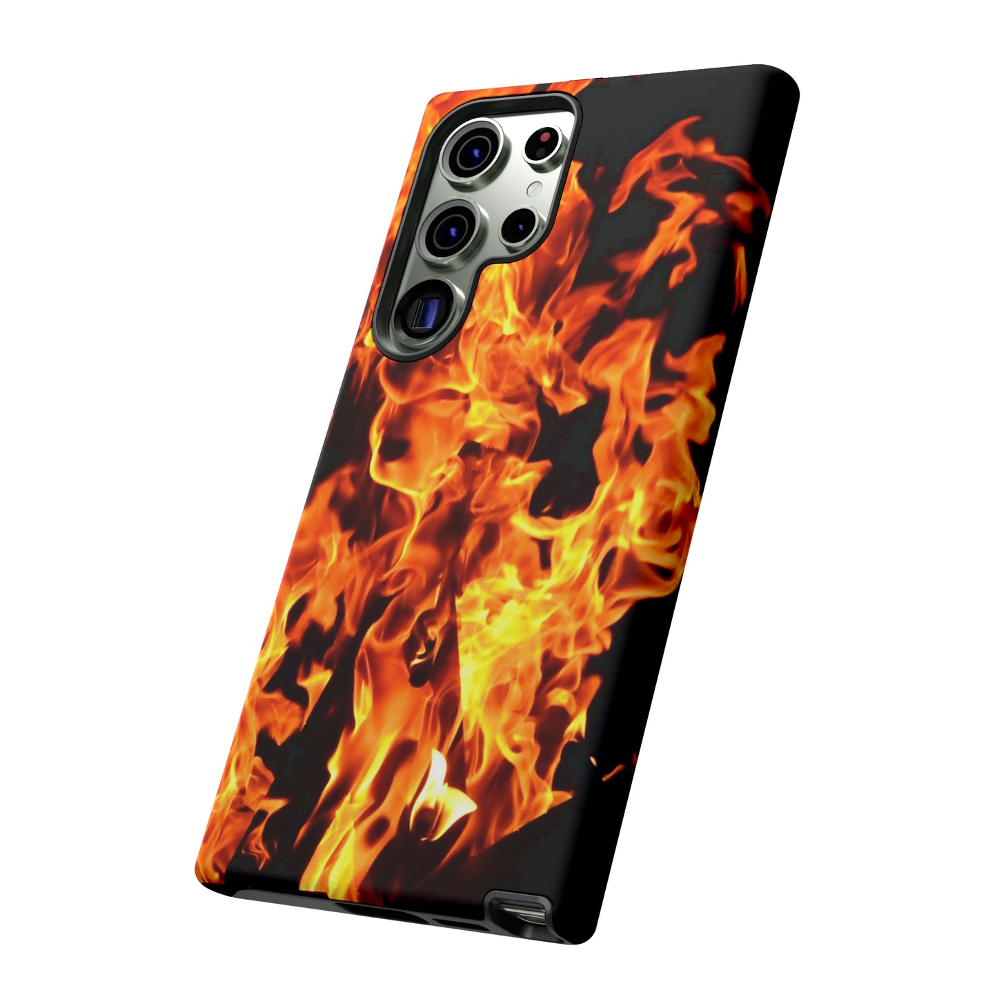 Samsung Case, Flames (Samsung S10 - Samsung S23)