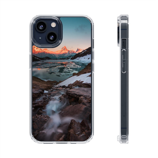 Clear iPhones Case, Mountain Range (iPhone 11 - iPhone 14)