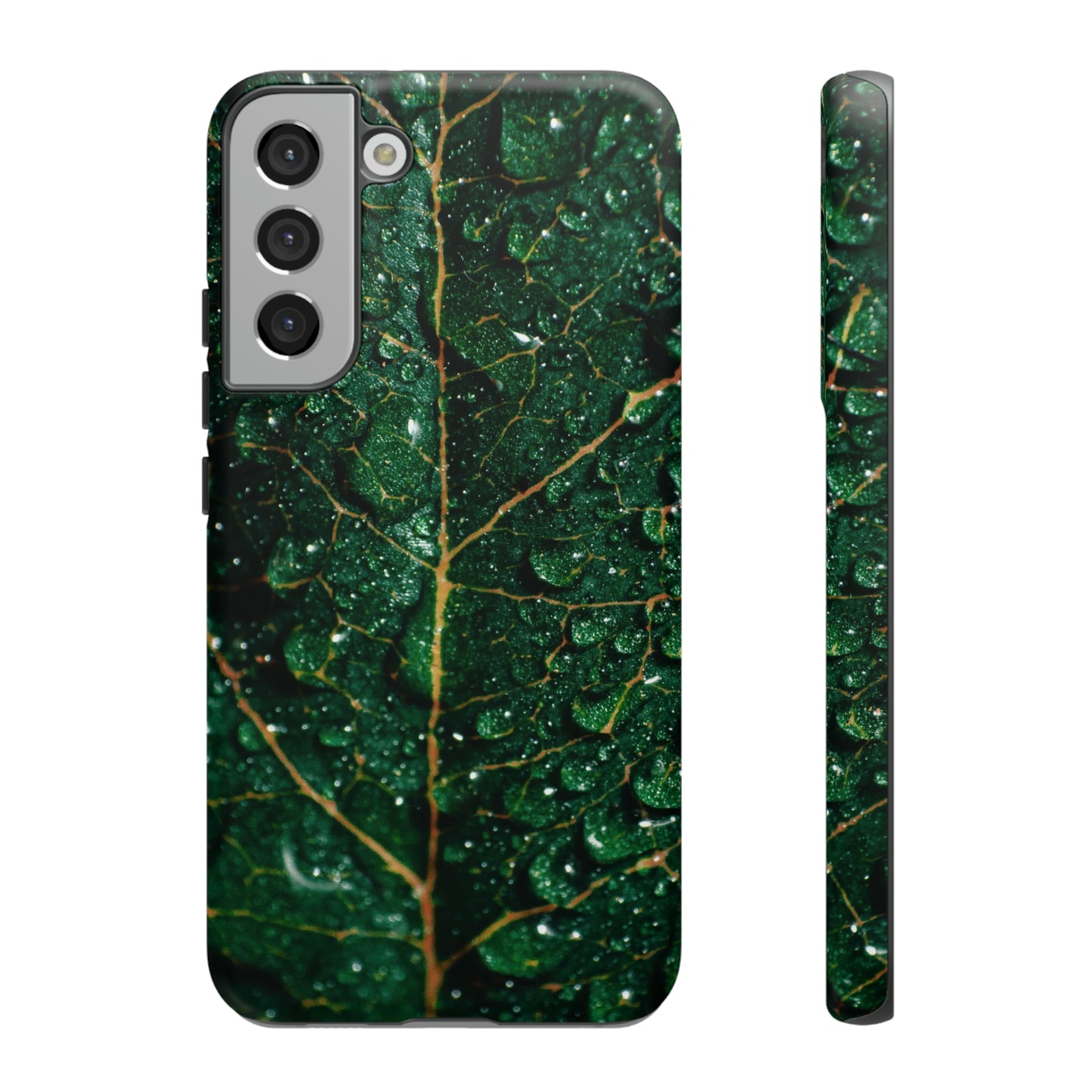 Samsung Case, Wet Leaf (Samsung S10 - Samsung S23)