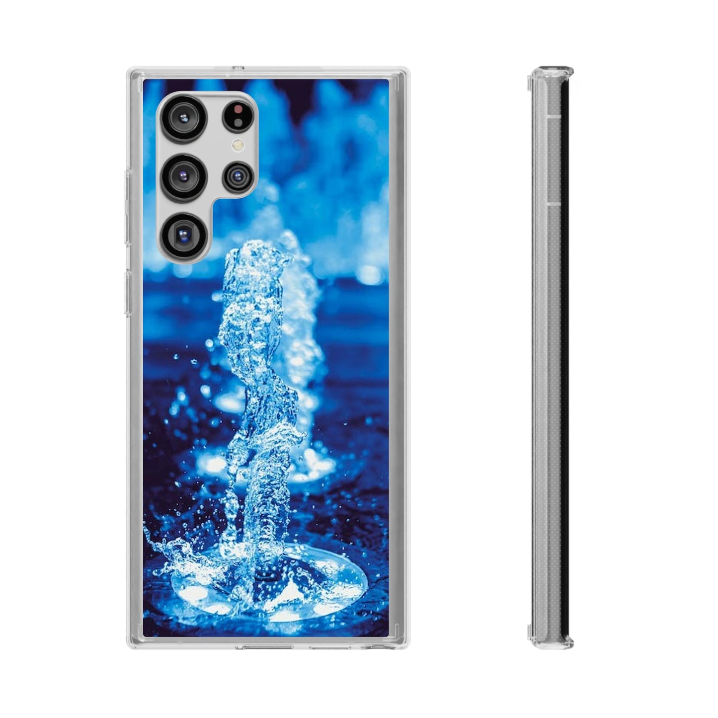 Samsung Case, Blue Splash (Samsung S21 - Samsung S22)