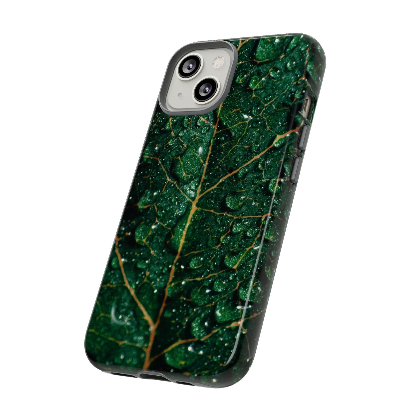 iPhone Cases, Wet Leaf (iPhone 8 - iPhone 15)