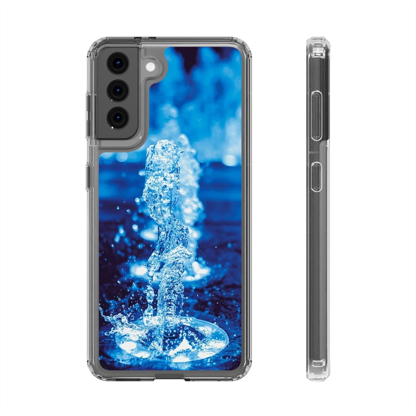 Samsung Case, Blue Splash (Samsung S21 - Samsung S22)