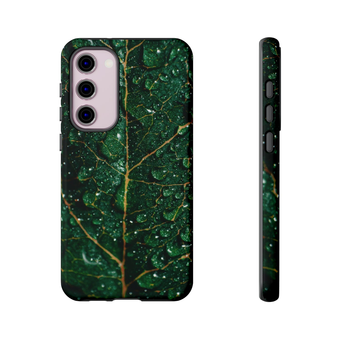 Samsung Case, Wet Leaf (Samsung S10 - Samsung S23)