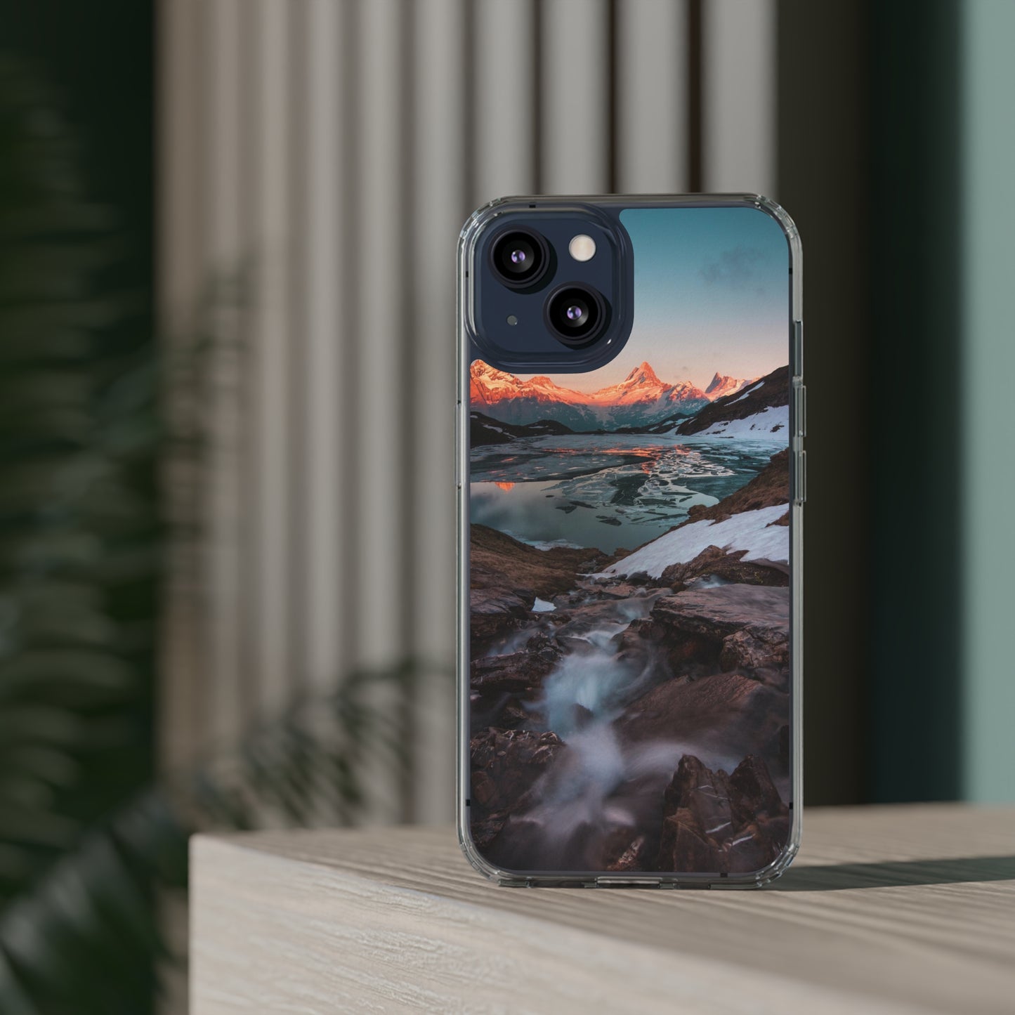 Clear iPhones Case, Mountain Range (iPhone 11 - iPhone 14)